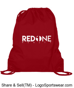 Red 1 String Bag Design Zoom