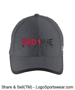 Red 1 Realty Logo Ball Cap Design Zoom